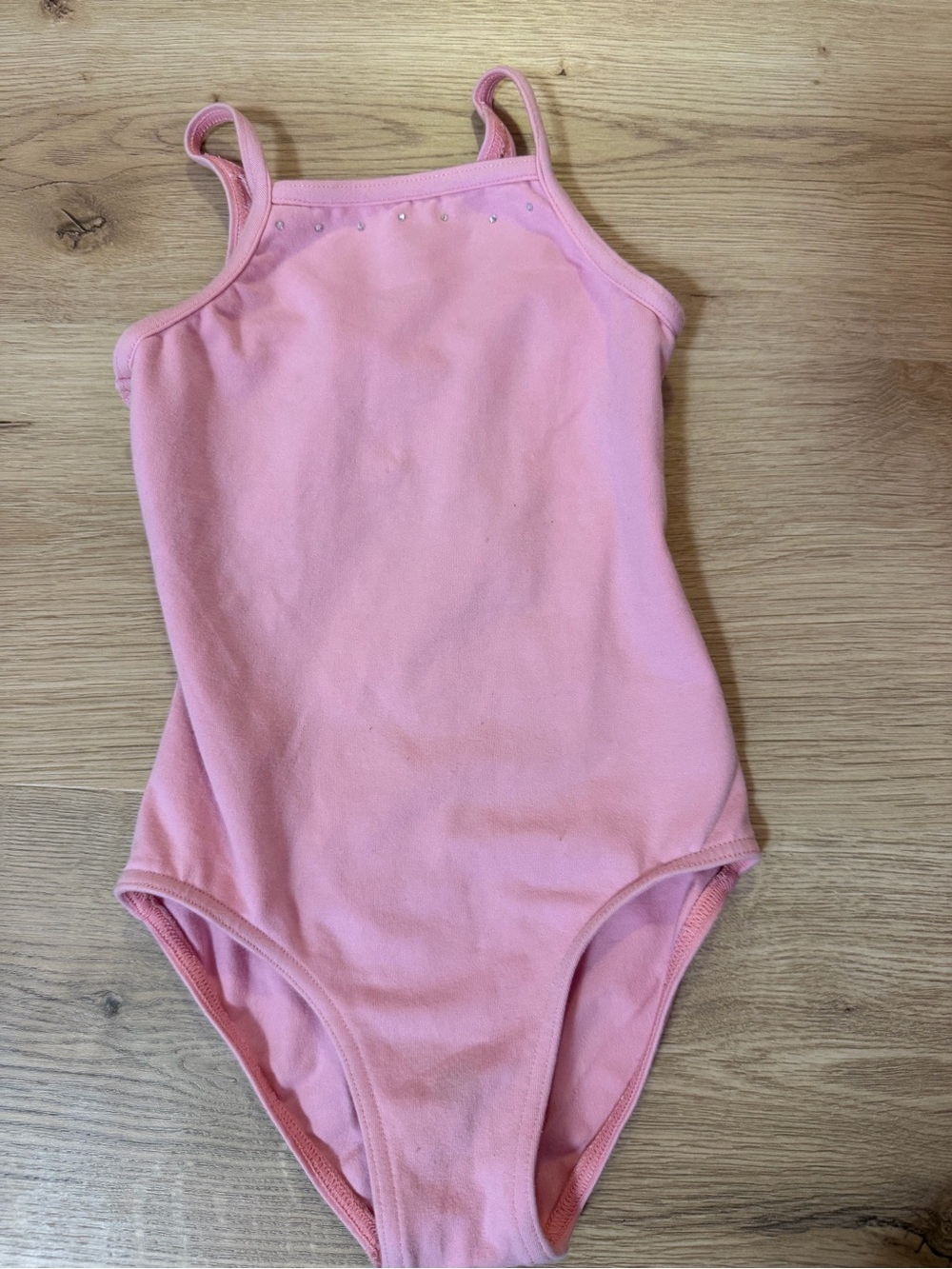 Weissman leotard with rhinestones CS